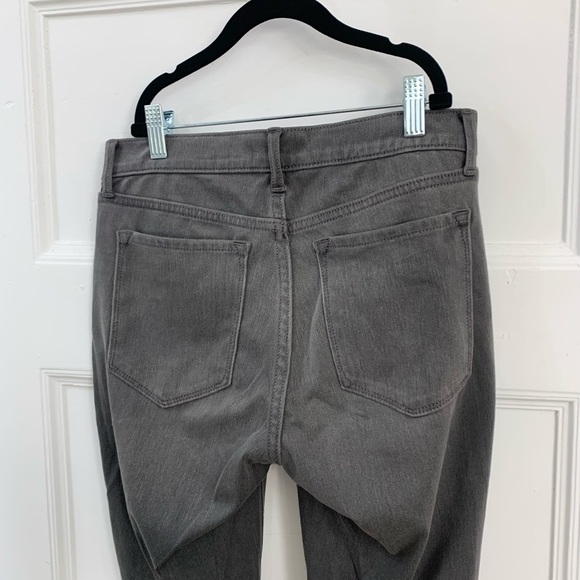 High Rise Banana Republic Grey Skinny Jeans - Picture 5 of 6